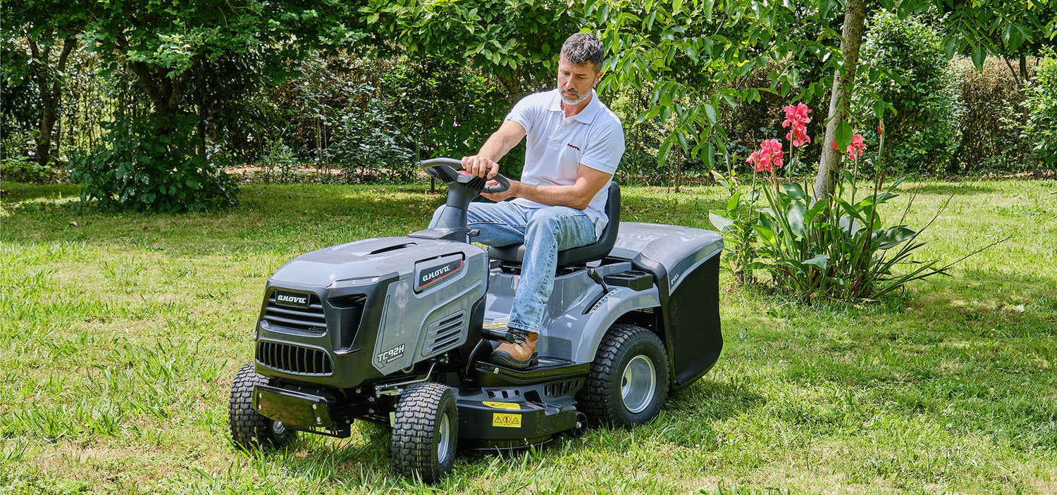 Tractores cortacésped