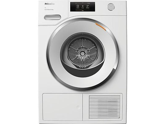 Secadora bomba de calor – Miele TWR780WP Eco&Steam, 9kg, 20 programas, Blanco