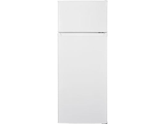 Frigorífico dos puertas – ok. OFK 471 E W, PW58BM, 142.5 cm, 206 l, Pies ajustables, Blanco