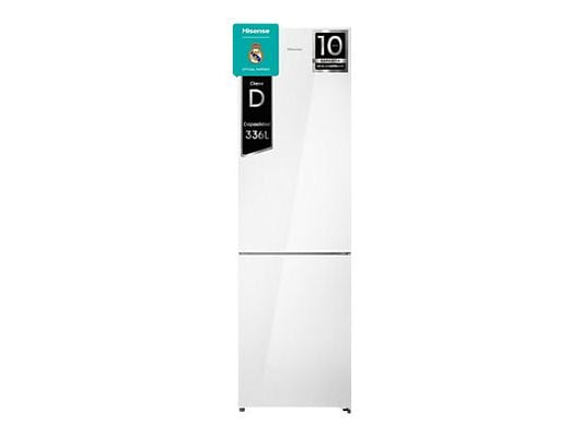 Frigorífico combi – Hisense RB440N4GWD, No Frost, 200.4 cm, 336 l, Multi Airflow, Cristal Blanco