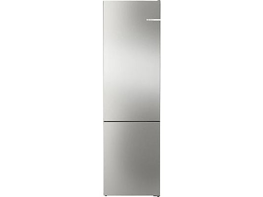 Frigorífico combi – Bosch KGN39VIEB, Total NoFrost, 203 cm, 368 l, Cajón VitaFresh, Perfect Fit, Acero antihuellas