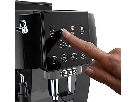 Cafetera superautomática – De’Longhi Magnifica Start ECAM220.21.BG, Molinillo integrado, Sistema Thermoblock, Vaporizador, 1450 W, 15 bar, Negro