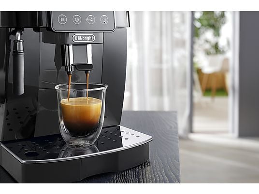 Cafetera superautomática – De’Longhi Magnifica Start ECAM220.21.BG, Molinillo integrado, Sistema Thermoblock, Vaporizador, 1450 W, 15 bar, Negro