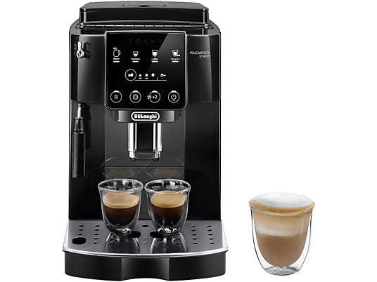 Cafetera superautomática – De’Longhi Magnifica Start ECAM220.21.BG, Molinillo integrado, Sistema Thermoblock, Vaporizador, 1450 W, 15 bar, Negro