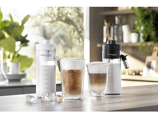 Cafetera superautomática – De’Longhi Eletta Explore Cold Brew ECAM450.65.S, 1450W, 19 bar, Molinillo integrado, Táctil, Bebidas frías calientes, Plata