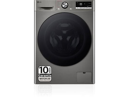Seminuevo Muy bueno Lavadora carga frontal – LG F4WR7009AGS, Serie 700, 9 kg, 1400 rpm, 14 Programas, AI Direct Drive™, TurboWash™360º