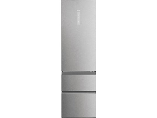 Frigorífico combi – Haier 3D 60 Series 5 HTW5620CNMG, No Frost, 205 cm, 414 l, My Zone, Direct Access, Inox