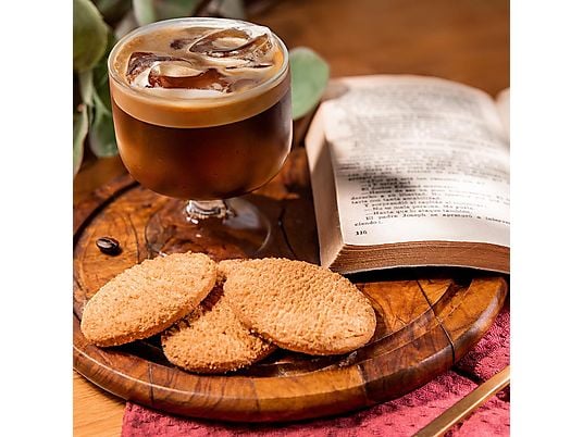 Cafetera superautomática - Cecotec Cremmaet Compactccino Connected Black Silver, 19 bares, Sistema Thermoblock, Black Silver