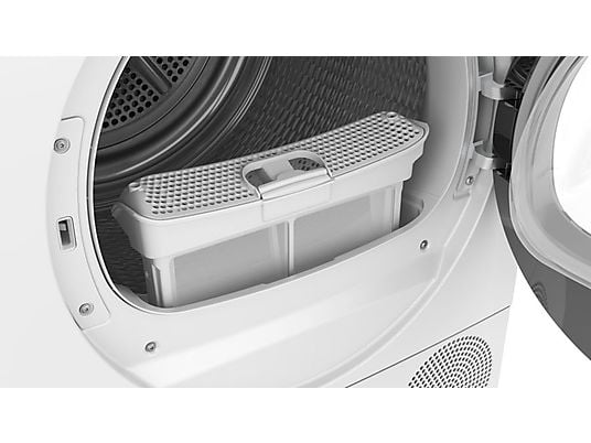 Secadora bomba de calor – Bosch WTR83200ES, Serie 4, 8 kg, 11 programas, AutoDry, Easy Clean, Blanco