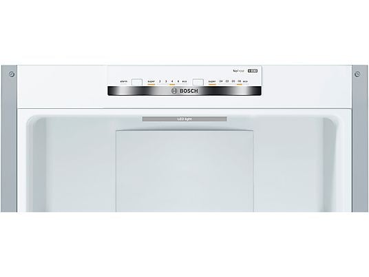 Frigorífico combi – Bosch KGN39VIEA, No frost, 203 cm, 368 l, Cajón VitaFresh, EasyAccess, Inox antihuellas