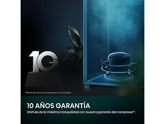 Frigorífico combi – Hisense RB390N4DWD, No Frost, 186 cm, 304 l, Multi Air Flow, Blanco