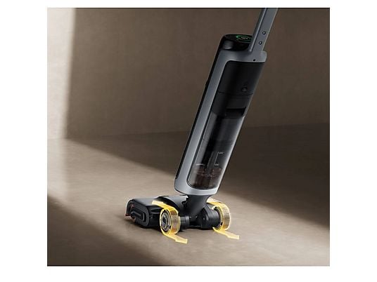 Aspiradora escoba – Dreame H15 Pro Heat, 400 W, 72 min Autonomía, 22000 Pa, Batería 6x 5000 mAh, Seco y Húmedo, Negro