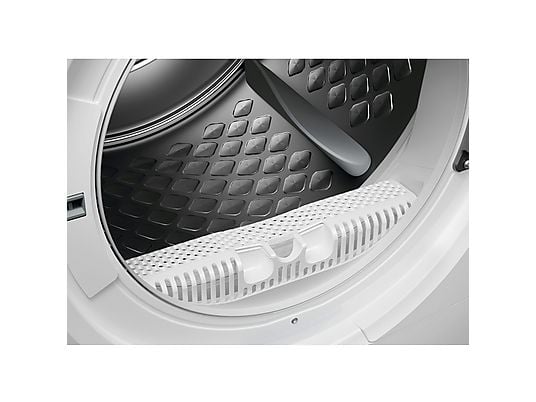 Secadora bomba de calor – AEG TR839T4PB, 9 Kg, 12 programas, Función Anti-arrugas, Motor inverter, Blanco