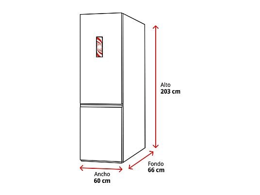 Frigorífico combi – Bosch KGN39VIEA, No frost, 203 cm, 368 l, Cajón VitaFresh, EasyAccess, Inox antihuellas