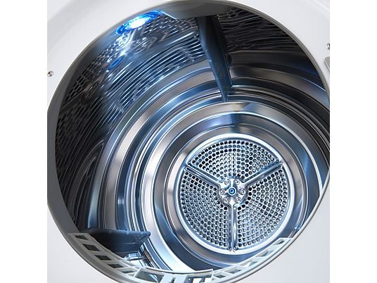 Secadora bomba de calor – LG RH90V9AV3N, 9 kg, 14 programas, Eco Hybrid™, ThinQ™, Blanco