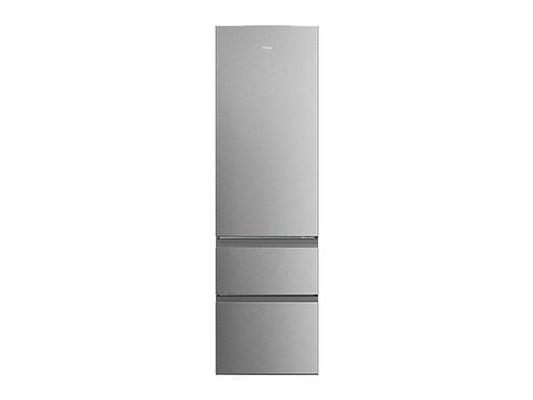 Frigorífico combi – Haier 3D 60 Series 3 HTR3620DNMG, No Frost, 205 cm, 414 l, Fresh 0°C Zone, Direct Access, Inox
