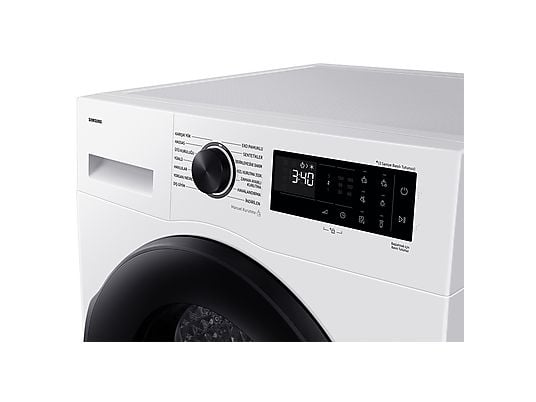 Secadora bomba de calor – Samsung DV90DG52A0AEEC, 9 kg, 14 programas, Hygiene Care, Inteligencia Artificial y SmartThings Clase C, Blanco