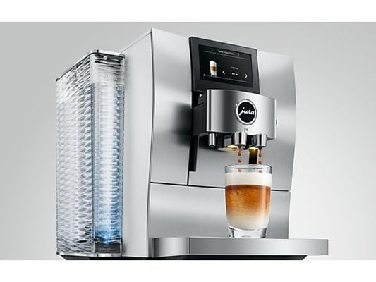 Cafetera superautomática – Jura Z 10 Aluminium White (EA), 1450 W, 2.4 l, 280 g, Función 2 tazas, Molinillo integrado, Plata