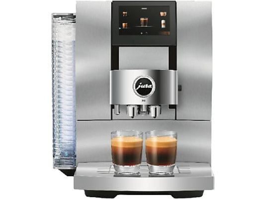 Cafetera superautomática – Jura Z 10 Aluminium White (EA), 1450 W, 2.4 l, 280 g, Función 2 tazas, Molinillo integrado, Plata