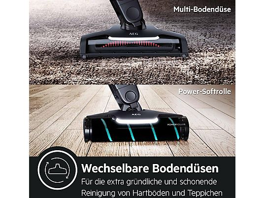 Aspirador de mano – AEG 900277631, 21,6 V, Depósito 0,3 l, Blanco