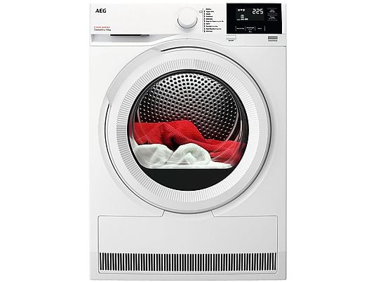 Secadora bomba de calor – AEG Secadora AEG TR818A2PB 8Kg Blanca, Blanco