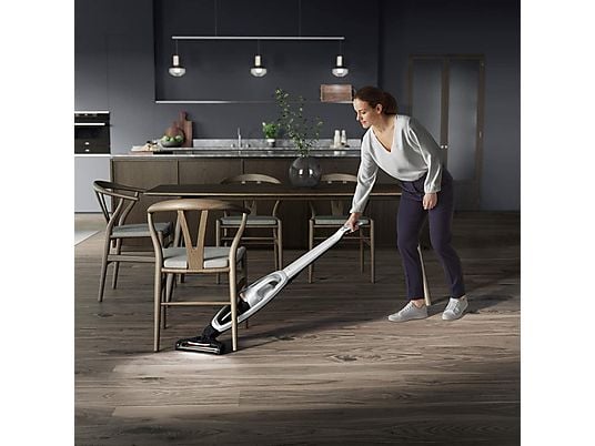 Aspirador de mano – AEG 900277631, 21,6 V, Depósito 0,3 l, Blanco