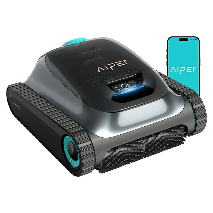 Aiper Robot de piscina Scuba S1 Funcionamiento con batería – Específico para: Piscinas de hasta 150 m² – Potencia de filtración: 15.900 l/h