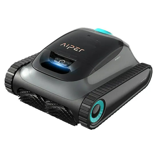Aiper Robot de piscina Scuba S1 Funcionamiento con batería – Específico para: Piscinas de hasta 150 m² – Potencia de filtración: 15.900 l/h