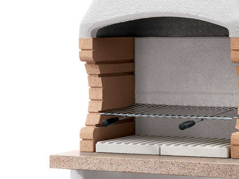 Barbacoa Module Grill de obra para leña y carbón – Palazzetti Ariel