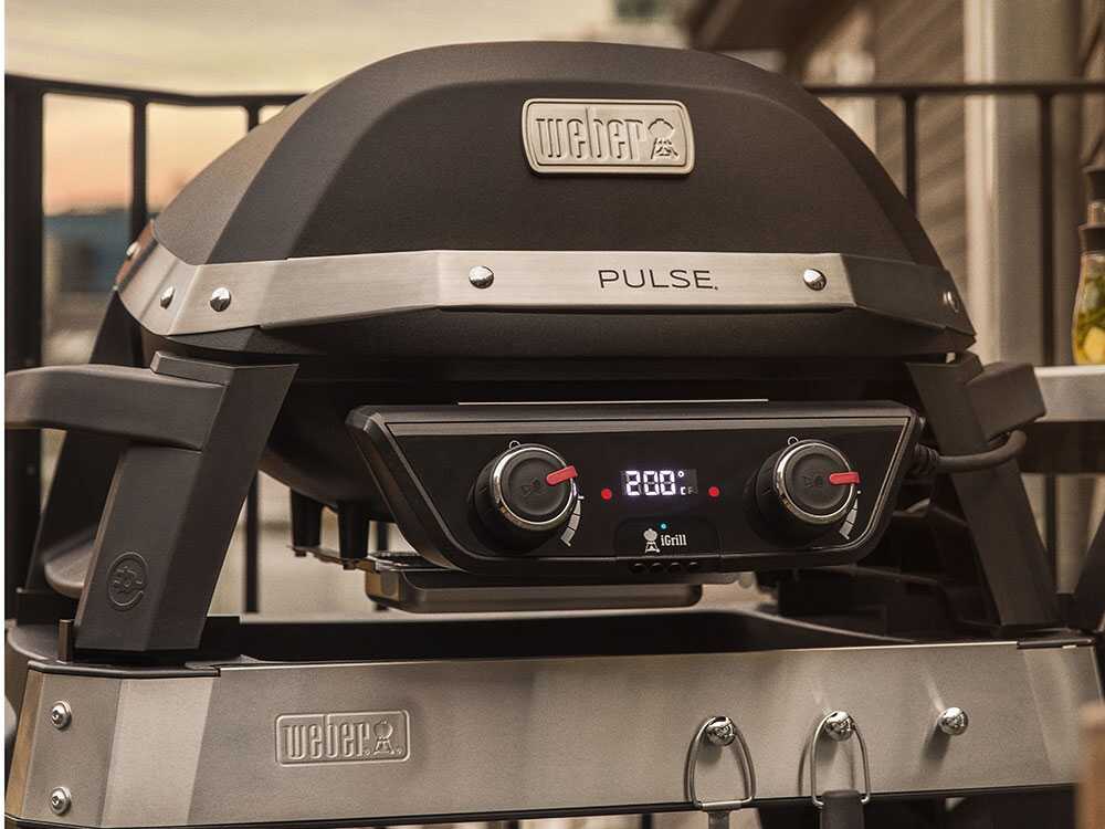 Barbacoa eléctrica con carro – Weber Pulse 2000