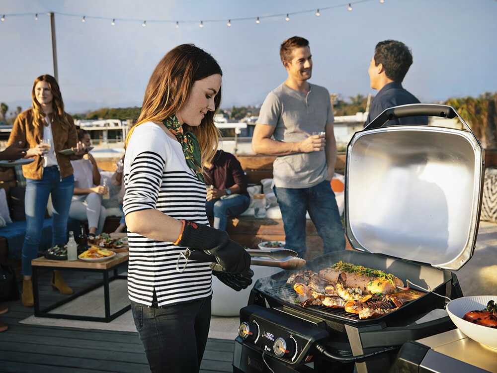 Barbacoa eléctrica con carro – Weber Pulse 2000