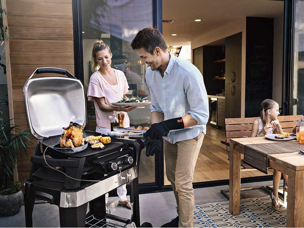 Barbacoa eléctrica con carro – Weber Pulse 2000