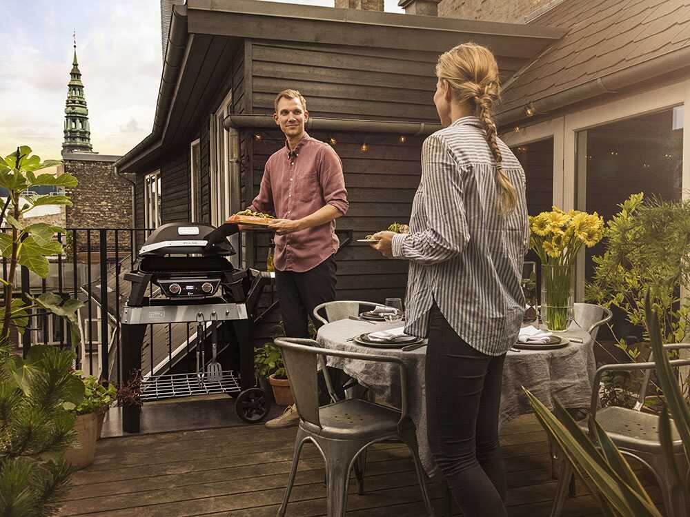 Barbacoa eléctrica con carro – Weber Pulse 2000