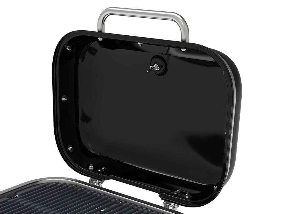 Barbacoa eléctrica portátil – Parrilla 49 x 33 cm – Weber Lumin Black 1502045