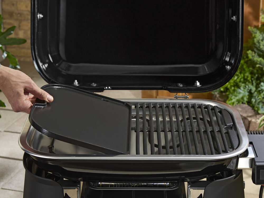 Barbacoa eléctrica portátil – Parrilla 49 x 33 cm – Weber Lumin Black 1502045