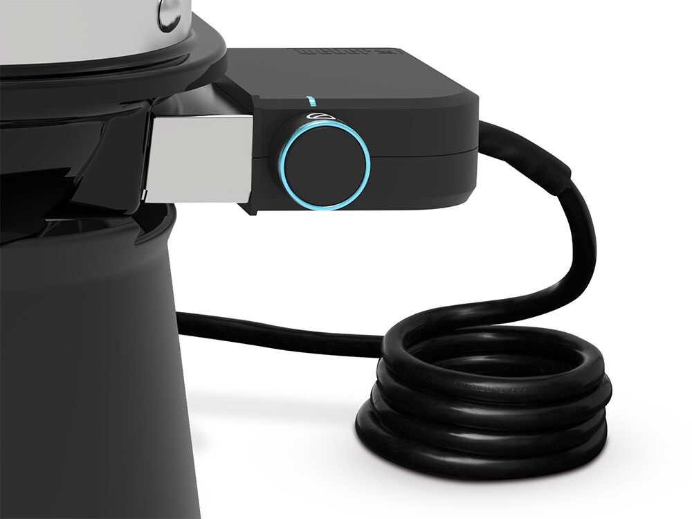 Barbacoa eléctrica portátil – Parrilla 49 x 33 cm – Weber Lumin Black 1502045