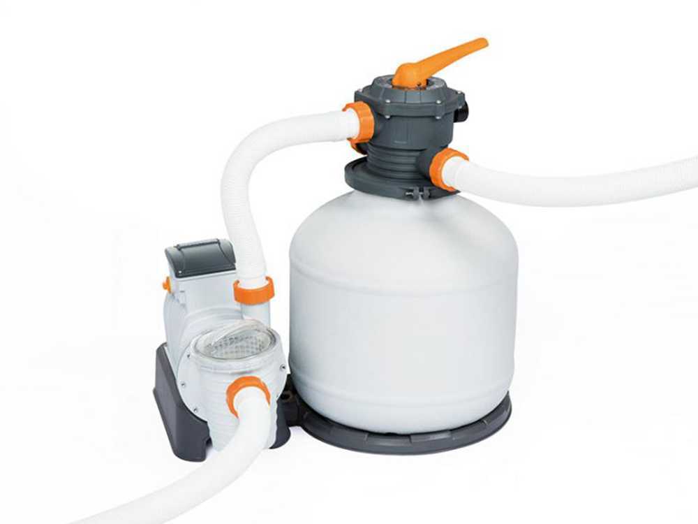 Depuradora de arena Bestway 58486 – Caudal de agua 11355 L/h – 500 W