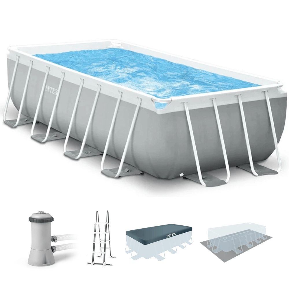 Piscina desmontable Intex Prisma Frame 26792NP – 488x244x107 cm