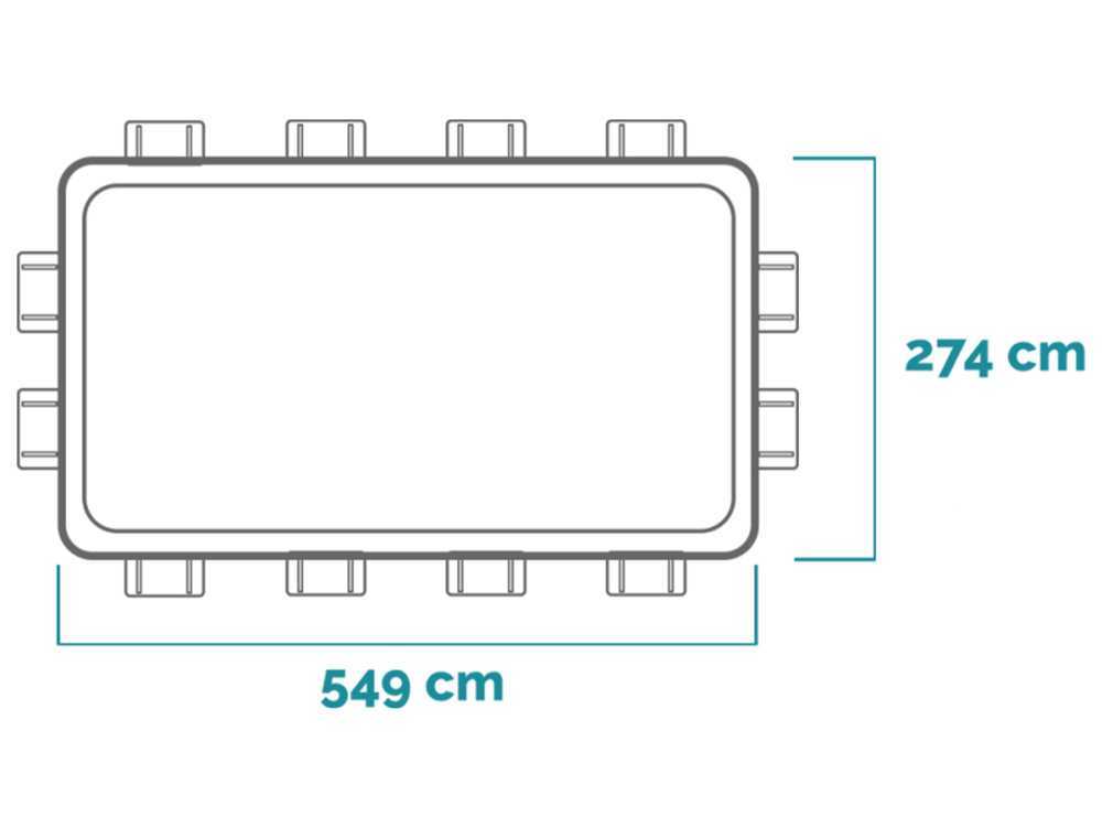 Piscina desmontable Intex Ultra XTR Frame 26356NP – 549x274x132 cm