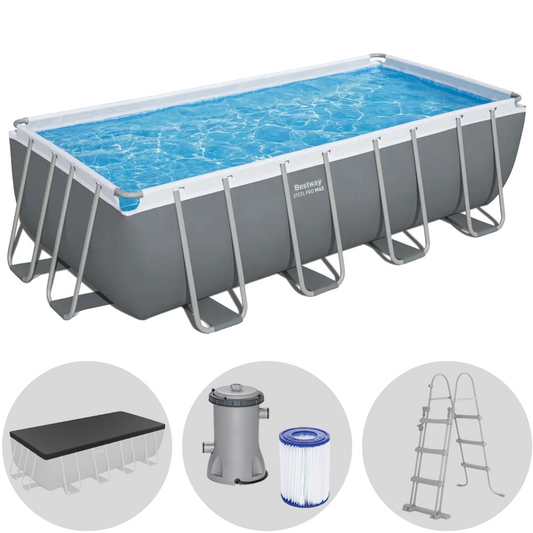 Piscina desmontable para 5-6 personas Bestway Steel Pro Max 56670 – 488x244x122 cm