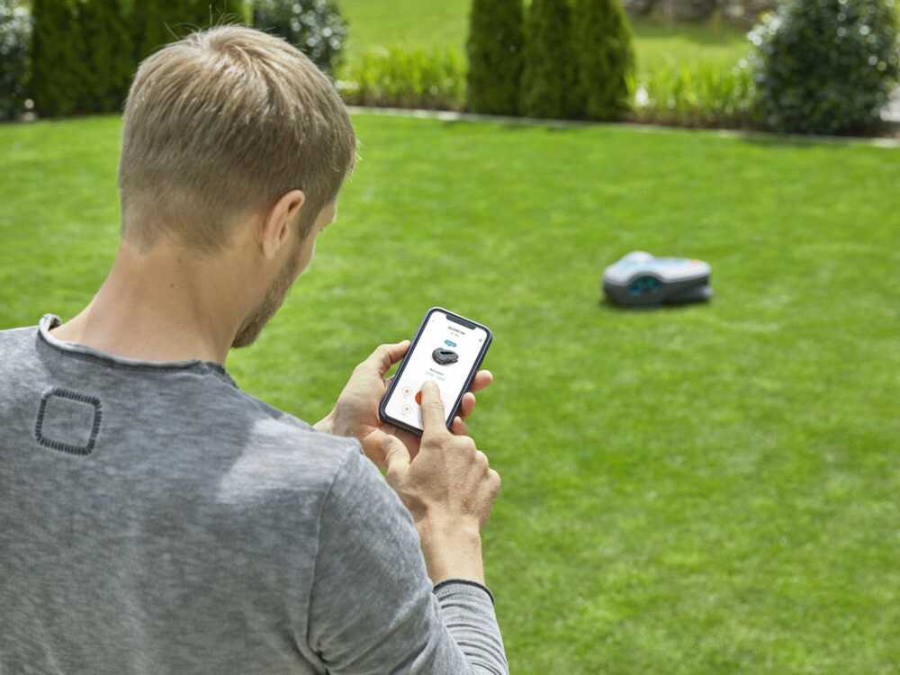 Robot cortacésped – Gardena SILENO city 600 set Smart – Gestión Gardena Smart App