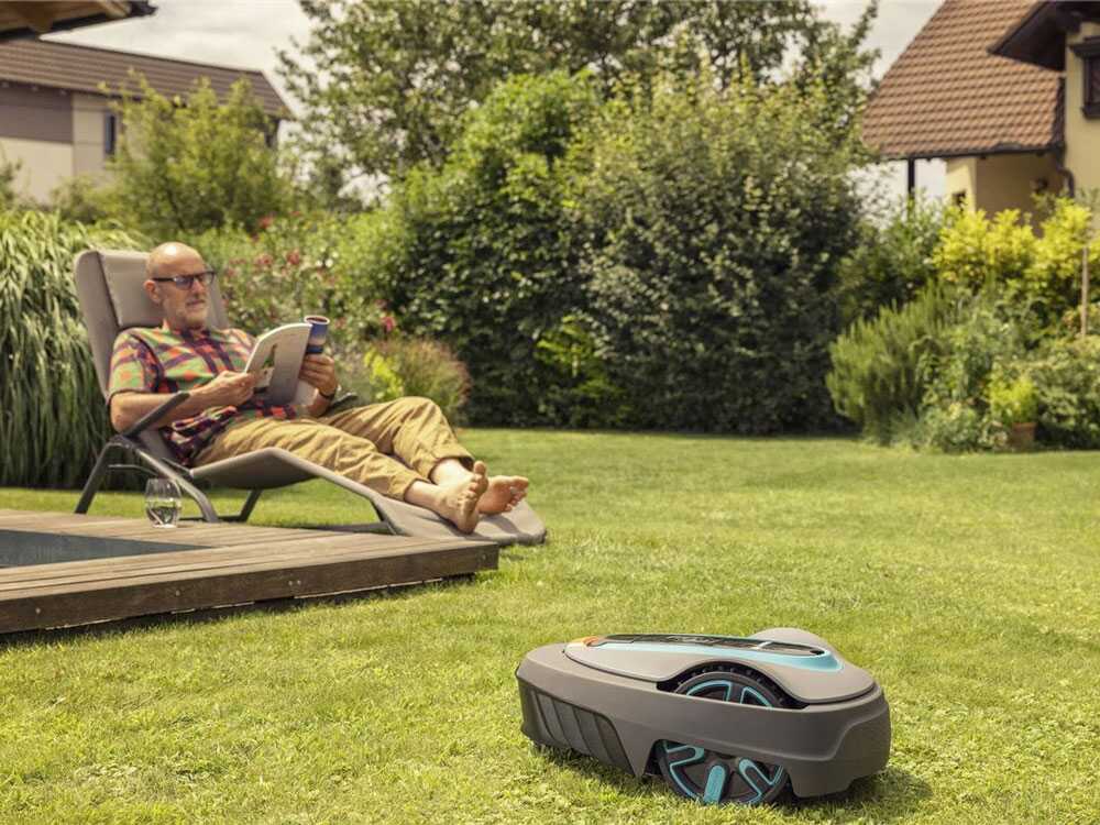 Robot cortacésped – Gardena SILENO city 600 set Smart – Gestión Gardena Smart App