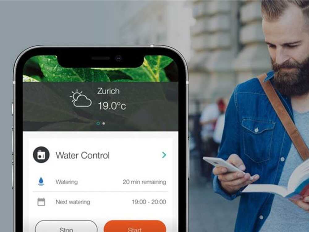Gardena Smart SILENO Life 750 – Control con Gardena Smart App – Ancho de corte 22 cm