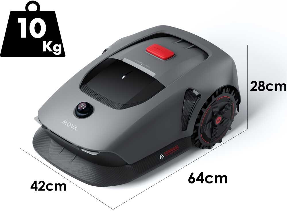 Robot cortacésped MOVA 1000 Con instalación