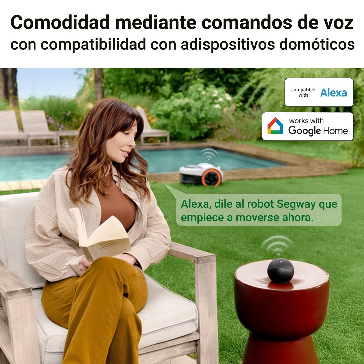 Robot cortacésped i206E AWD 600m2 Segway Navimow