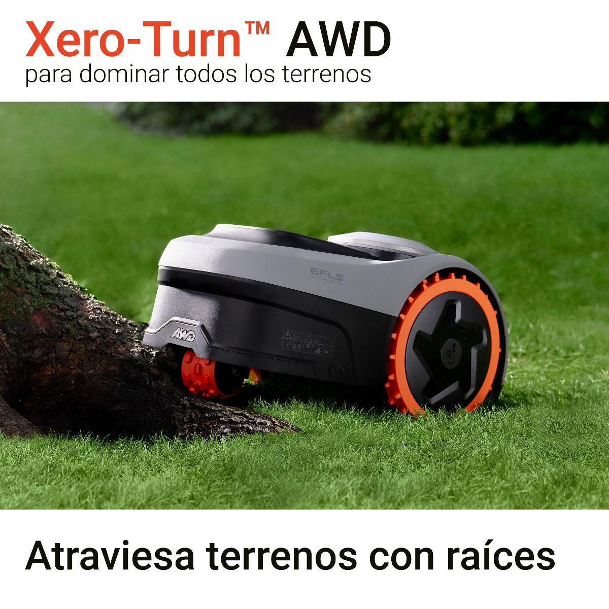 Robot cortacésped i206E AWD 600m2 Segway Navimow