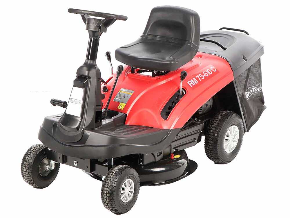 Tractor Cortacésped Minirider Geotech RM 75-610 C – Motor de 224cc