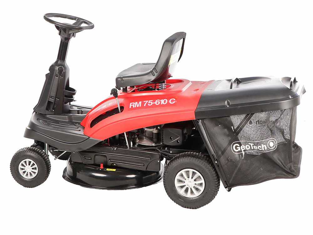 Tractor Cortacésped Minirider Geotech RM 75-610 C – Motor de 224cc