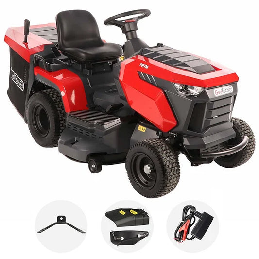 Tractor cortacésped GeoTech-Pro PRTM 200-1020 H-CM – Cambio hidrostático – Recogedor
