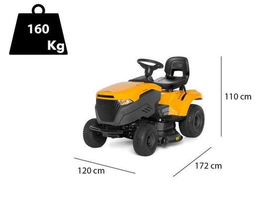 Tractor cortacésped Stiga Tornado 398 M – cambio mecánico y salida lateral